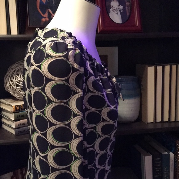 Moulinette Soeurs | Anthro Bold Print Bias Cut Dress 4 - Picture 8 of 11